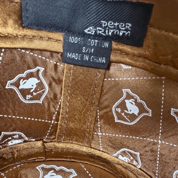 Peter Grimm Men's Plaid Cotton Fedora Hat Multicolor Size Small/Medium - Picture 3 of 9